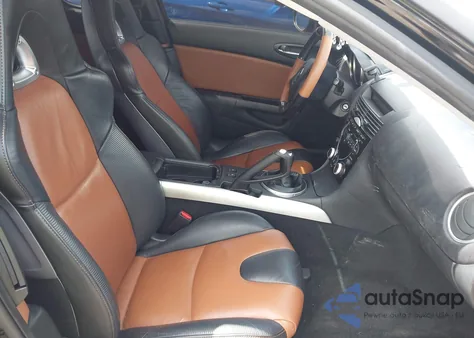 2004 Mazda Rx-8 6 Speed Manual из США, поврежденный, VIN JM1FE173640120179